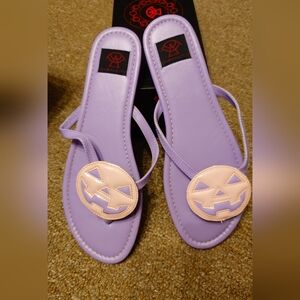 Strangecvlt  Jack O Lantern 🦇 sandals Pastel size 10